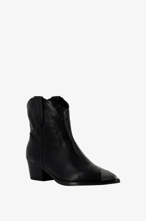 Bottines esprit Western à  bout métallique Tody